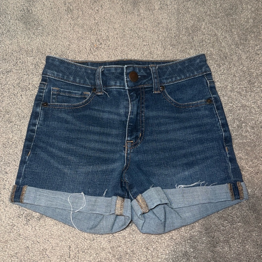 Aeropostale Dark Wash Denim Shorts